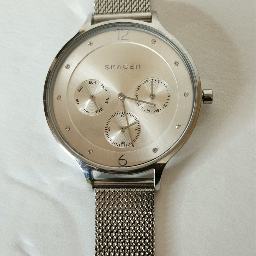SKW2312 Anita Stainless Steel Mesh Bracelet Watch by Skagen for Women